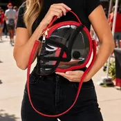 Red & Black Helmet Bag