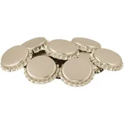 Silver Bottle Caps | Oxygen Absorbing 26mm Crown