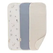 Cove 3-pc. Baby Burp Cloth Set