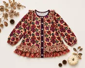 Apple Butter Ruffle Tunic (Pre-Order)