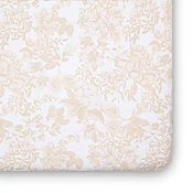 Floral Organic Jersey Cotton Crib Sheet and Changing Pad Cover Set