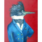 Art Print; King Fisher