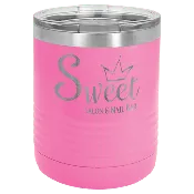 10 oz. Stainless Steel Vacuum Insulated Ringneck Tumbler with Clear Lid