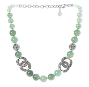 CHANEL JADE PEARL CHOKER NECKLACE