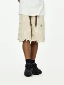 12oz MAGPIE Denim W-Knee EASY Shorts