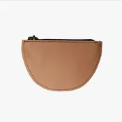 Mini-Moon Coin Pouch - Chocolate Brown