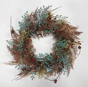 Ferns and Berries Wreath - (Was $79) SALE PRICE $66 — Village Green Flowers & Gifts