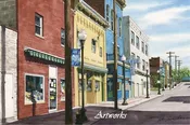 Jesus Saves-Clarksburg, WV- Limited Edition Giclee Print