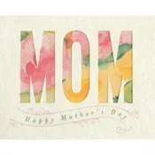 Card - Watercolor Mother's Day