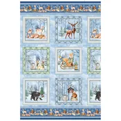 Benartex-Woodland Wonderland-#14981-55-Panel-24" x 44"