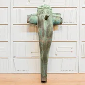 19th C Continental Copper Scupper, Circa 1852
