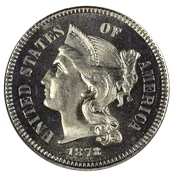1878 3 Cent Nickel NGC Proof 65 Cameo — Sam Sloat Coins