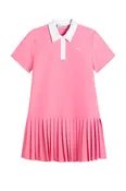 30Y Grace Pleated Dress / Azalea Pink