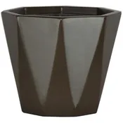 Diamond Floor Planter – Metallics