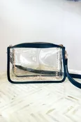 All Access Clear Gameday Crossbody, Black