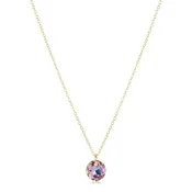 16" Necklace Gold - Reflection Small Charm June