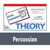 5 Minute Theory - Book for Percussion