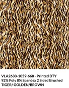 ANIMAL PRINT DTY BRUSHED – STYLE: VLA2633