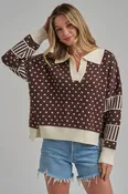 Autumn Dots Sweater