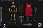 [101-ES010] Skeleton Medieval Knight A