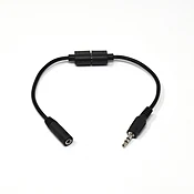 Angry Audio 993304 Headphone Disconnector (1/8 Inch to 1/8 Inch)