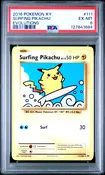 2016 Pokemon Xy Evolutions #111 Surfing Pikachu PSA 6