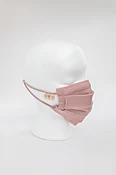 Personalized Charms Washable Face Mask Monochrome Color The Nudes Taupe Shiny — IDIL VICE Fashion