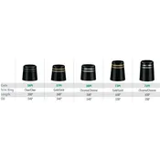 .370" Parallel Iron Ferrules - Double Trim Ring