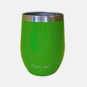 12 oz. Chalk Ink® Lime Green Travel Tumbler with Clear Slider Lid