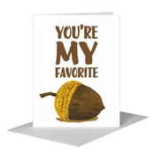 Acorn Caramel, Greeting Card (#8568H)
