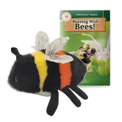 12” Plush + Zookeeper Reader Book: Bee (Ages 3–5)