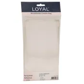 0.35 Mil Polypropylene Self-Sealing Cookie Bag - 4.5" x 7" 100 pack