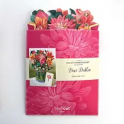 3D Dear Dahlia Greeting Card