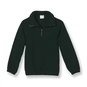 1/4 Zip Fleece Jacket with embroidered logo [VA303-SA1950-HUNTER]