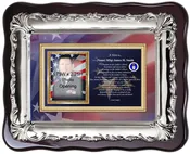 Air Force Picture Frame USAF Photo Frame Plaque Personalized Military Gift