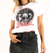 blondie crop Tee