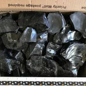 Black Obsidian Chips & Chunks - Free Shipping