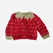 Strawberry Cardigan