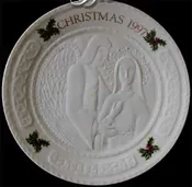 Belleek Christmas Plate - 1997