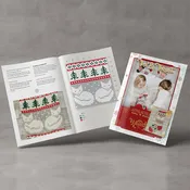 Cabin Christmas Stocking Pattern Booklet