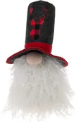 Bror Black Stag Hat Gnome 12.5″ Tall