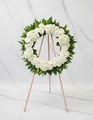 Celebration of Life Wreath / Funeral Wreath — ARTISTIC FLORALS