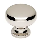 1-1/4 in x 1-1/8 in Knob, Pewter Antique