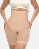 53093 High-Waisted Shorts – Butt Lift & Slimming Mid-Thigh Shaper for Toned Curves, Smooth Silhouette, and Everyday Comfort