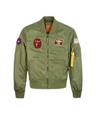 LIMITED EDITION MISS TOP GUN® MA-1 BOMBER JACKET WITH PATCHES