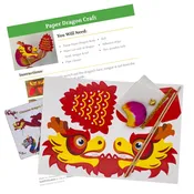 Accordion Dragon Craft Kit Zookeeper