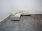 3-Pc Vintage Curved Low Sofa Sectional  | Rebound Furniture & Consignment | Woodland Hills