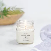 Antique Candle Co.® - Soy Wax Mason Jar Candle - Coastal Linen - 8 oz.