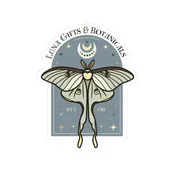 Luna Moth Vinyl Sticker