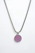 REYHAN HAKKI WOMENS 925 SILVER RUBY CZ TAG